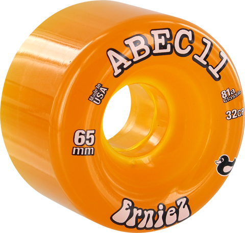 ABEC11 ERNIEZ 65mm 81a CLR AMBER