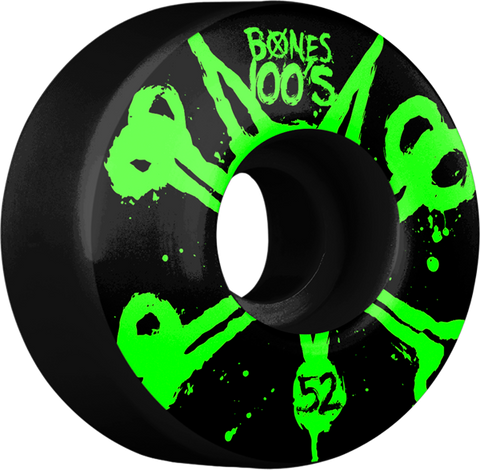 BONES 100's OG #10 52mm BLK/GRN ppp