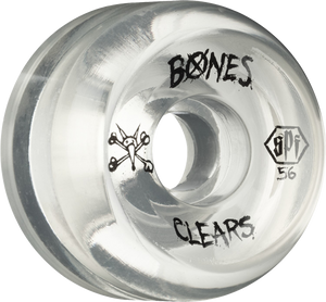 BONES SPF CLEARS 56mm CLEAR