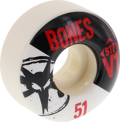 BONES STF SKINNY V1 SERIES 51mm WHITE