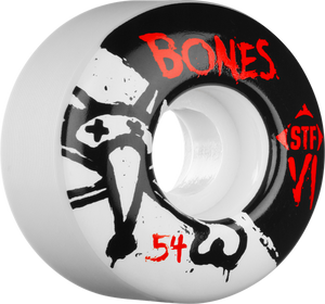 BONES STF SKINNY V1 SERIES 54mm WHITE