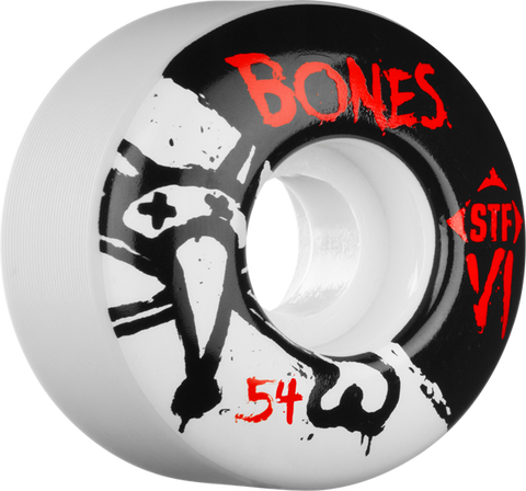 BONES STF SKINNY V1 SERIES 54mm WHITE