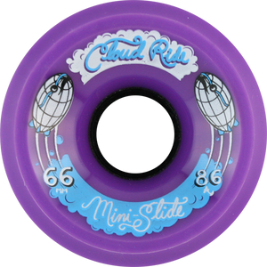 CLOUD RIDE! SLIDE MINI 66mm 86a PURPLE