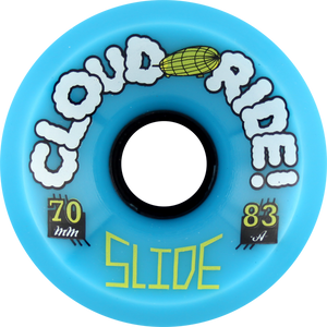 CLOUD RIDE! SLIDE 70mm 83a CYAN