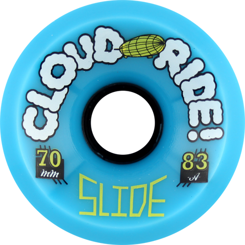 CLOUD RIDE! SLIDE 70mm 83a CYAN