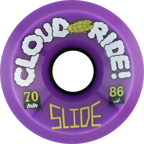 CLOUD RIDE! SLIDE 70mm 86a PURPLE