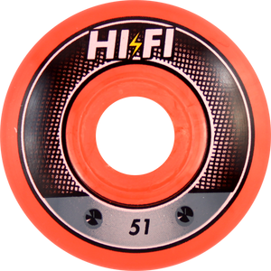 HI-FI LIVEWIRE 51mm RED SWIRL superthane