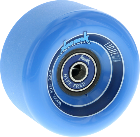 KEBBEK LIBRE 69mm 82a BLUE W/NO HYPE BEARINGS