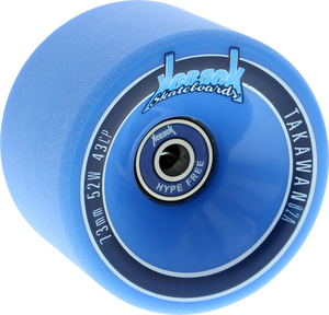 KEBBEK TAKAWAN 73mm 82a BLUE W/NO HYPE BEARINGS