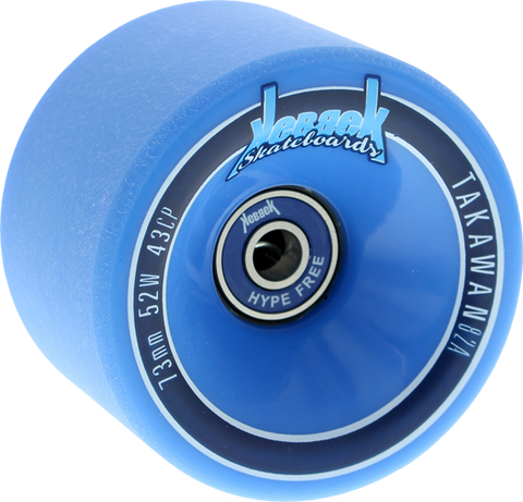 KEBBEK TAKAWAN 73mm 82a BLUE W/NO HYPE BEARINGS