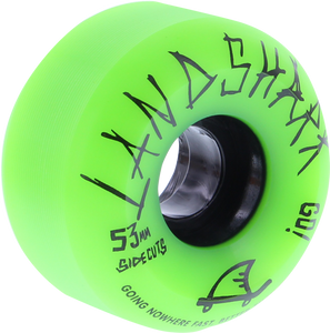 LANDSHARK LOGO SIDECUTS 53mm GREEN