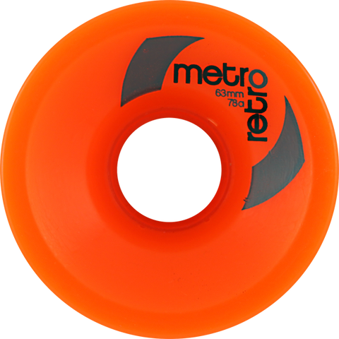 METRO RETRO FREERIDE 63mm 78a ORANGE