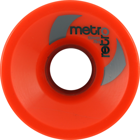 METRO RETRO FREERIDE 63mm 78a RED