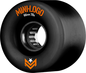 MINI LOGO A-CUT 66mm 78a BLACK A.W.O.L. ppp