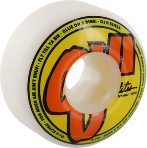 OJ ELITE EZ EDGE 57mm 101a WHT