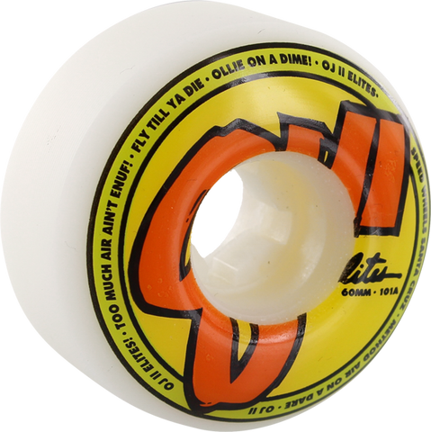 OJ ELITE EZ EDGE 60mm 101a WHT