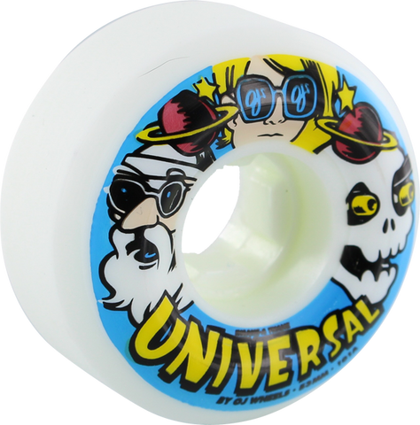 OJ WHEELS INSANEATHANE UNIVERSAL 53mm 101a WHT/BLU/YEL