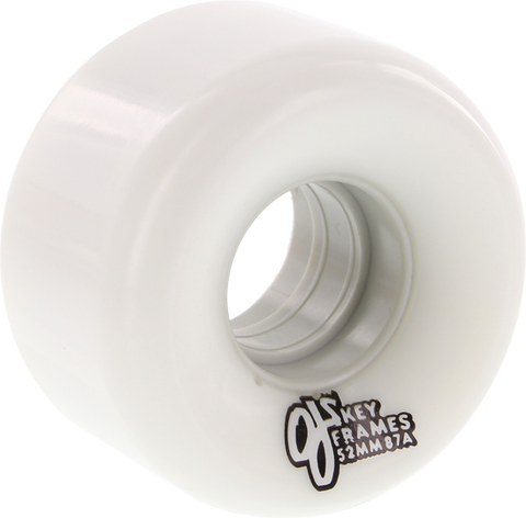 OJ KEYFRAME PLAIN JANE 52mm 87a WHITE W/WHT