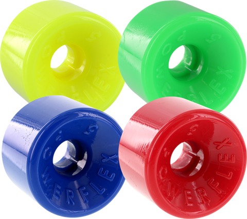 POWERFLEX 5 63mm 88a ASSORTED#3 YEL/GRN/BLU/RED