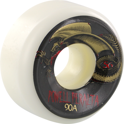 PWL/P OVAL DRAGON 3 56mm 90a WHT/BLK/YEL