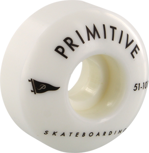 PRIMITIVE SKATEBOARD ARCH 51mm 101a WHT/BLK