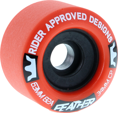 RAD FEATHER 63mm 82a RED/BLK