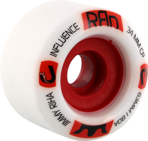 RAD RIHA INFLUENCE 63mm 80a WHT/RED