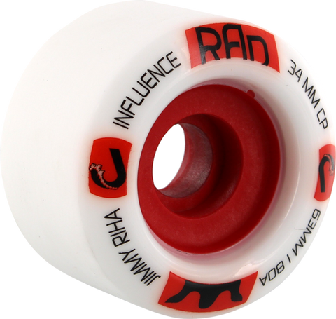 RAD RIHA INFLUENCE 63mm 80a WHT/RED