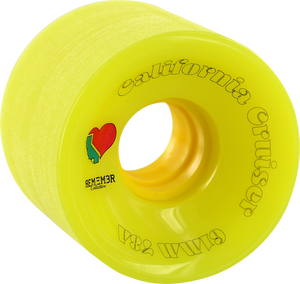 REMEMBER CALIFORNIA CRUISER 61mm 78a NEON GRN/YEL