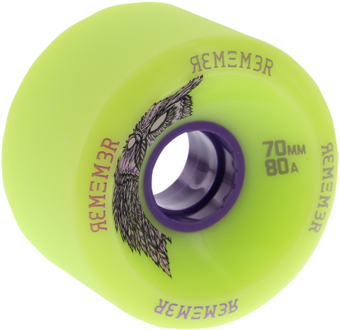 REMEMBER HOOT SLIDE 70mm 80a GREEN