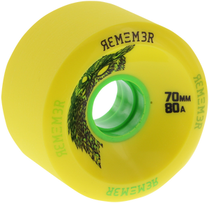 REMEMBER HOOT SLIDE 70mm 80a YELLOW