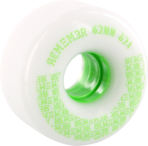 REMEMBER PEEWEE 62mm 82a WHT/GRN