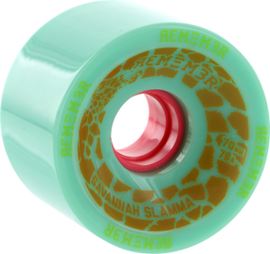 REMEMBER SAVANNAH SLAMMA 70mm 78a SEAFOAM