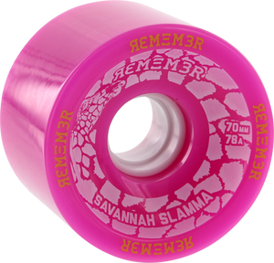 REMEMBER SAVANNAH SLAMMA 70mm 78a PINK/WHT