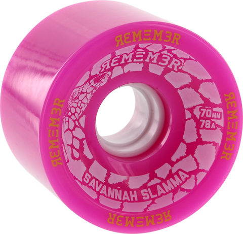 REMEMBER SAVANNAH SLAMMA 70mm 78a PINK/WHT