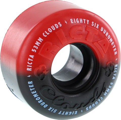 RICTA CLOUD DUOTONES 53mm 86a RED/BLK