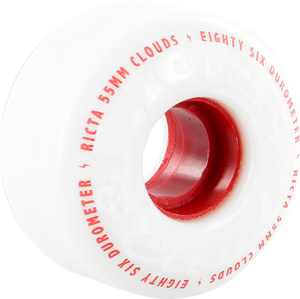 RICTA CLOUDS WHT/RED 55mm 86a