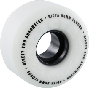 RICTA CLOUDS WHT/BLK 56mm 92a