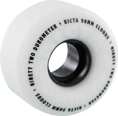 RICTA CLOUDS WHT/BLK 56mm 92a