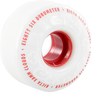 RICTA CLOUDS WHT/RED 58mm 86a