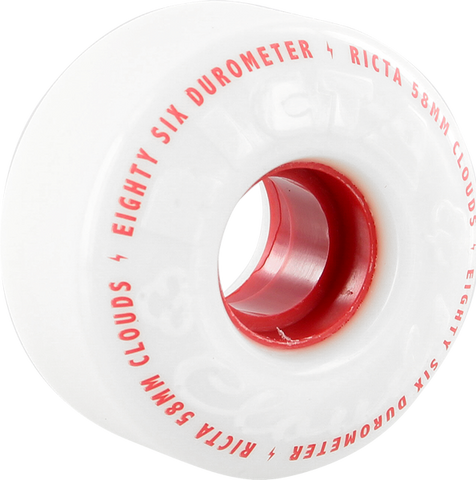 RICTA CLOUDS WHT/RED 58mm 86a