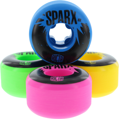 RICTA SPARX 101a 52mm MIX BLU/GRN/PINK/YEL ppp