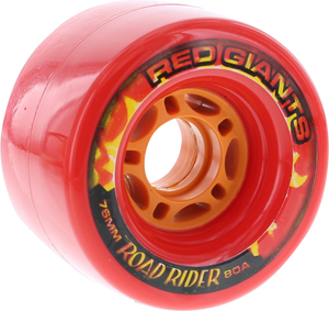 ROAD RIDER RED GIANTS 76mm 80a RED