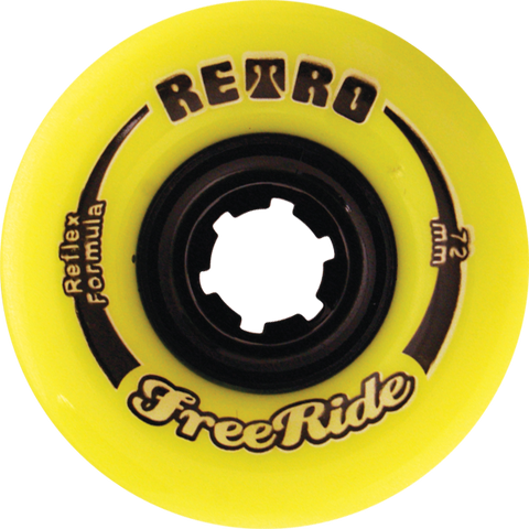 RETRO FREERIDE 72mm 83a LEMON