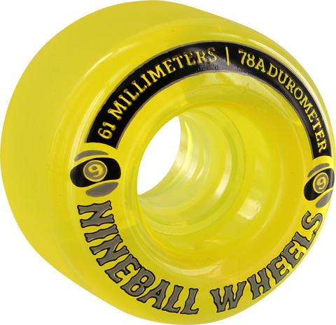 SEC9 9 BALL 61mm 78a CLEAR YELLOW