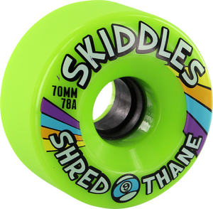 SEC9 SKIDDLES 70mm 78A GREEN