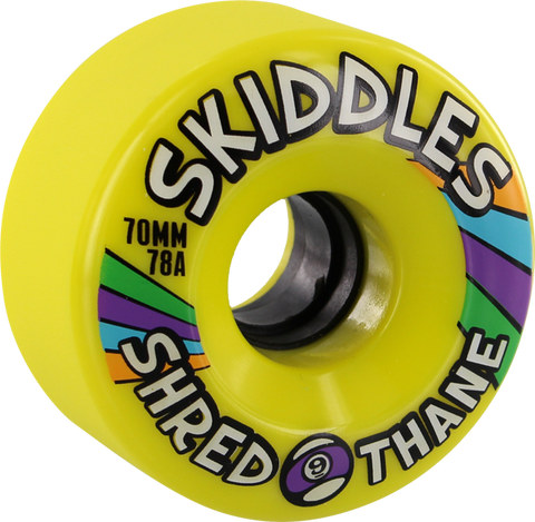 SEC9 SKIDDLES 70mm 78A YELLOW