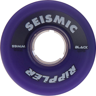 SEISMIC RIPPLER 59mm 90a TRAN.PURP/CLR