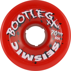 SEISMIC BOOTLEG 70mm 80a RED