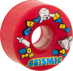 SEISMIC CRY BABY 60mm 84a RED